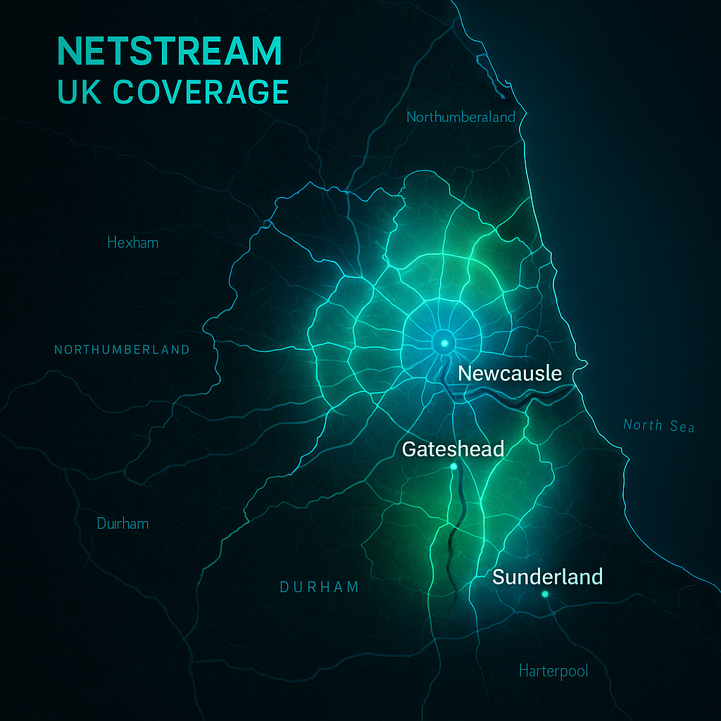 WideEtherNET IE Coverage Map